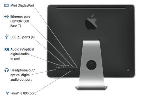 Apple iMac 24-inch Desktop (Intel Core 2 Duo 2.66 GHz, 4 GB